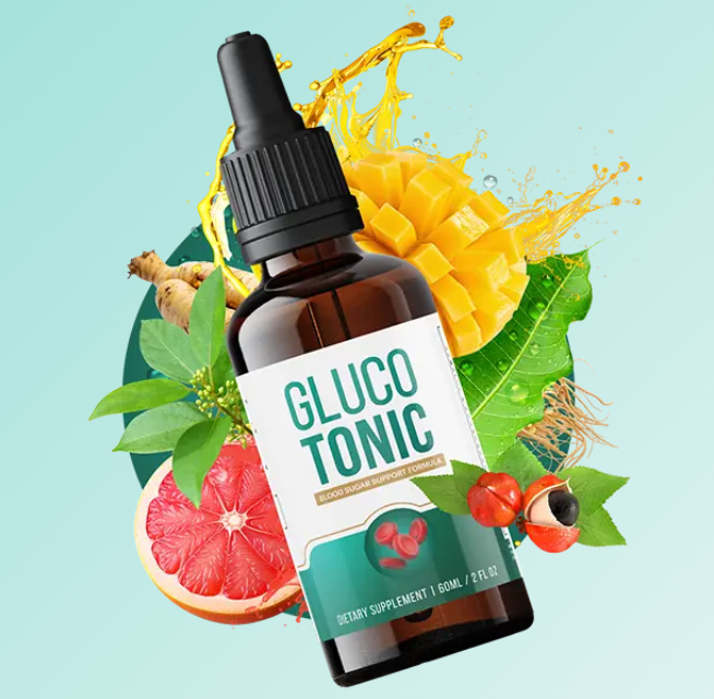 GlucoTonic bottle
