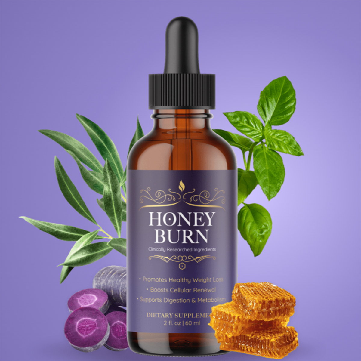 HoneyBurn bottle